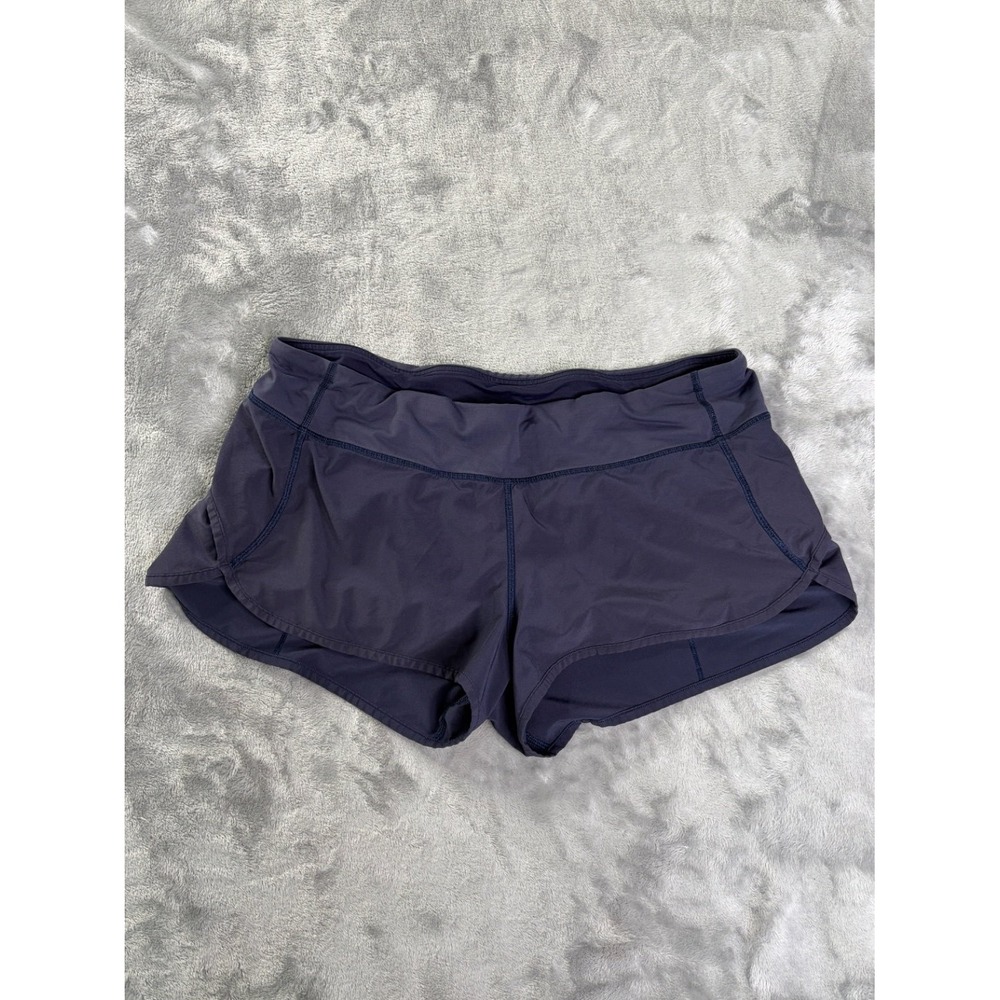 Lululemon Shorts Speed Up Short Womens Size 10 Gray Body: Recycled Reflective